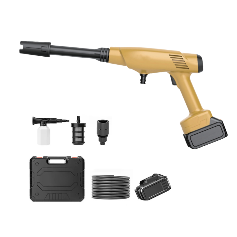 OEM Portable Powerful High Pressure Lithium Battery Cordless Car Washing Gun Wash Water Jet Foam Gun Car Washer Machine