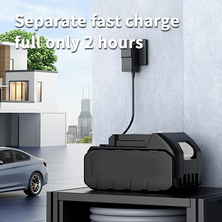 OEM Portable Powerful High Pressure Lithium Battery Cordless Car Washing Gun Wash Water Jet Foam Gun Car Washer Machine