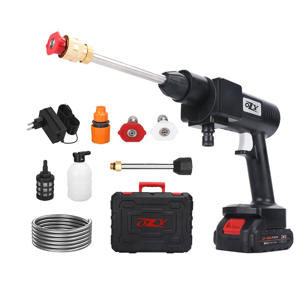 24V 48VF Car Washer Agricultural Sprayer Small Pressure Sprayer Plastic 40 Bar High Pressure Water Sprayer Hand Spray For Garden