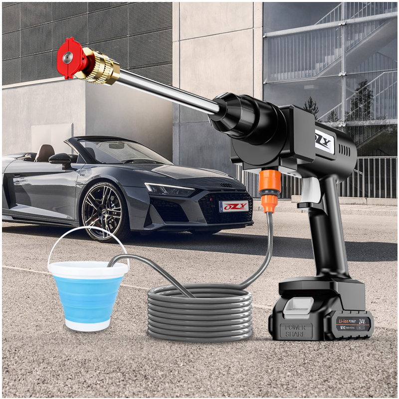 24V 48VF Car Washer Agricultural Sprayer Small Pressure Sprayer Plastic 40 Bar High Pressure Water Sprayer Hand Spray For Garden