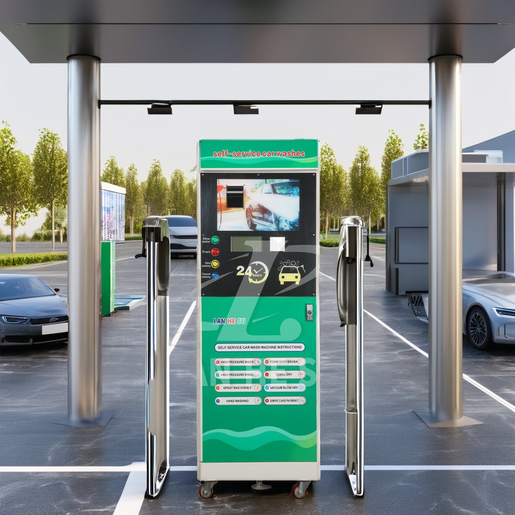 New arrival automatic car washer coin/ banknote operated self wash car wash machine
