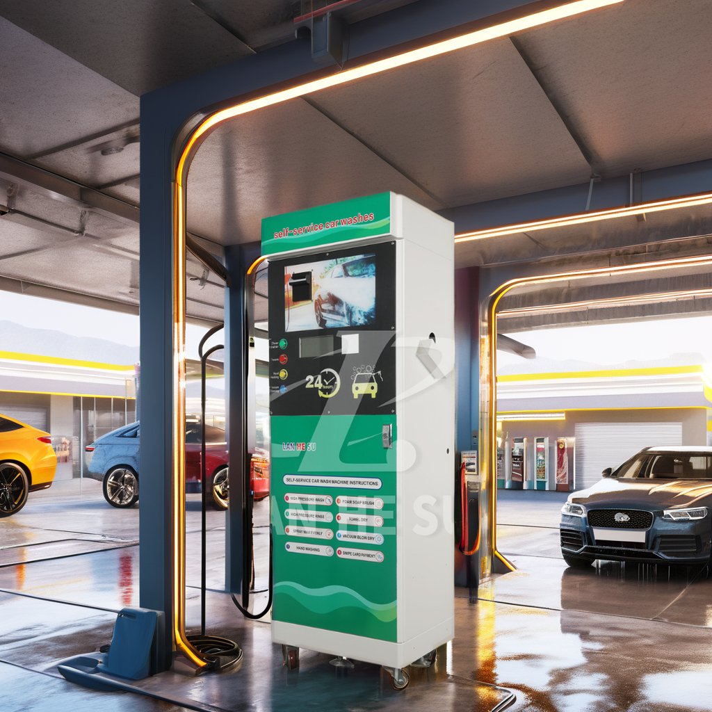 New arrival automatic car washer coin/ banknote operated self wash car wash machine