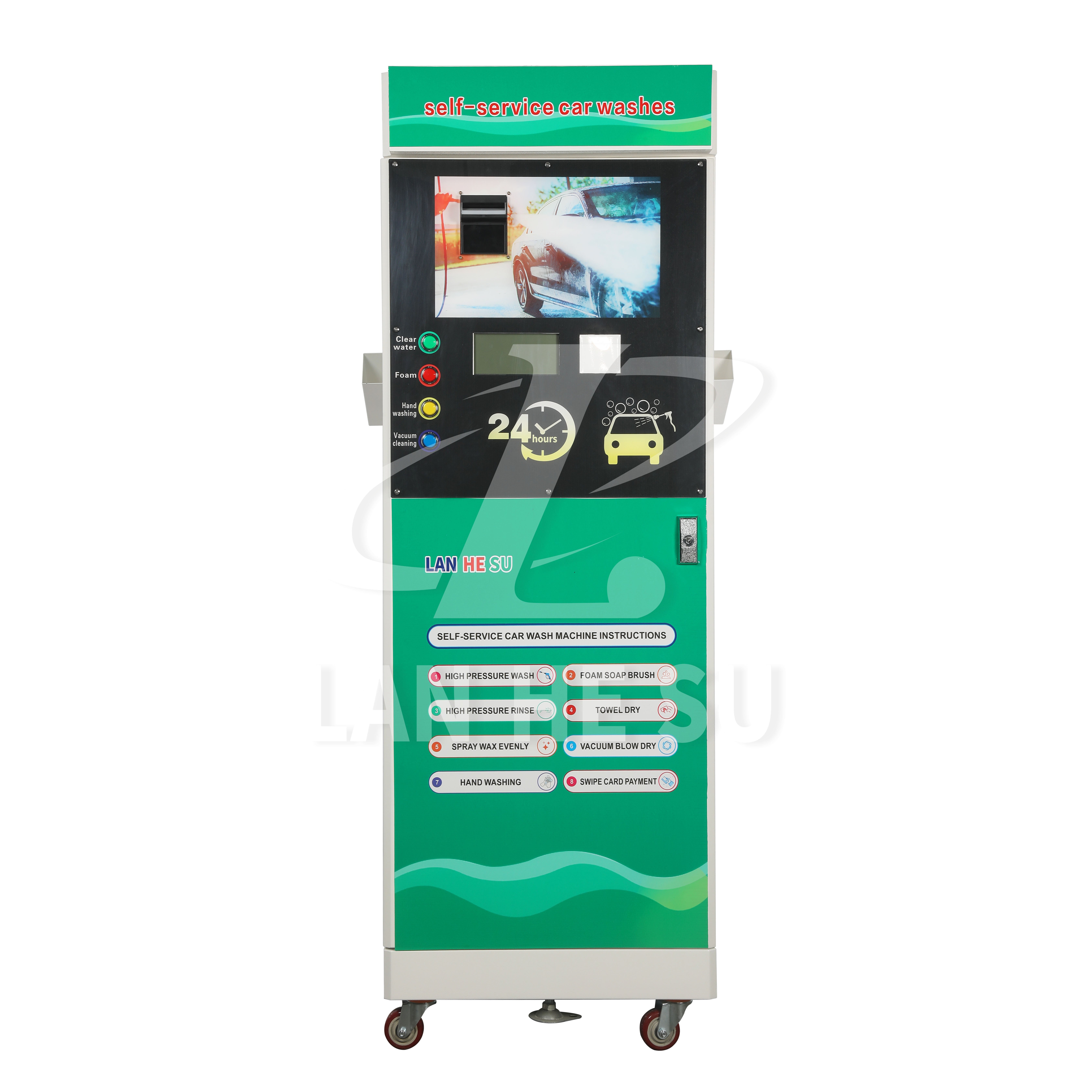 New arrival automatic car washer coin/ banknote operated self wash car wash machine