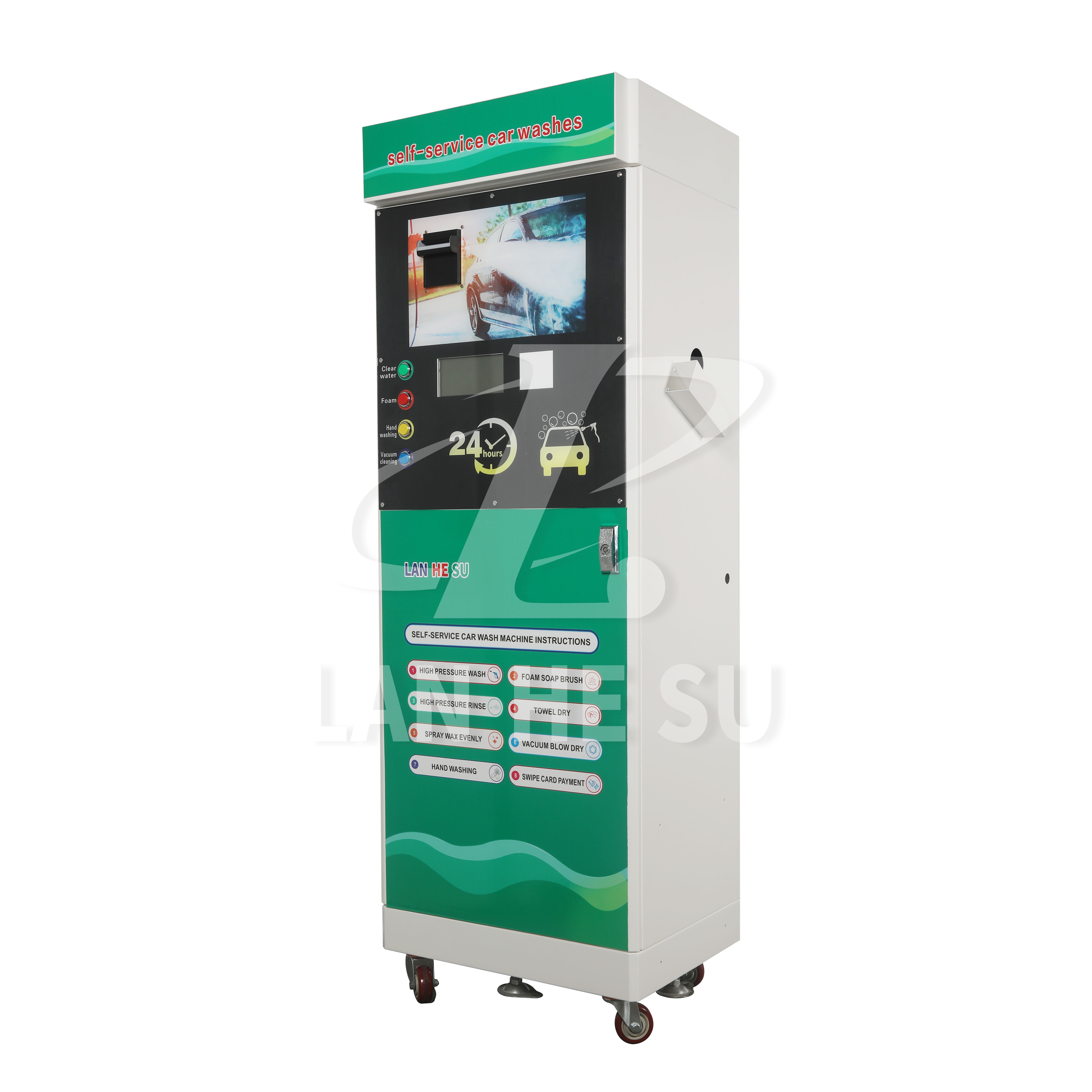 New arrival automatic car washer coin/ banknote operated self wash car wash machine