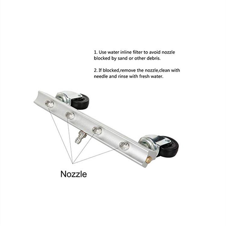4000 PSI Under Car washer 13-Inch, Pressure Washer Water Broom Car Washing Tool Car Undercarriage Cleaner