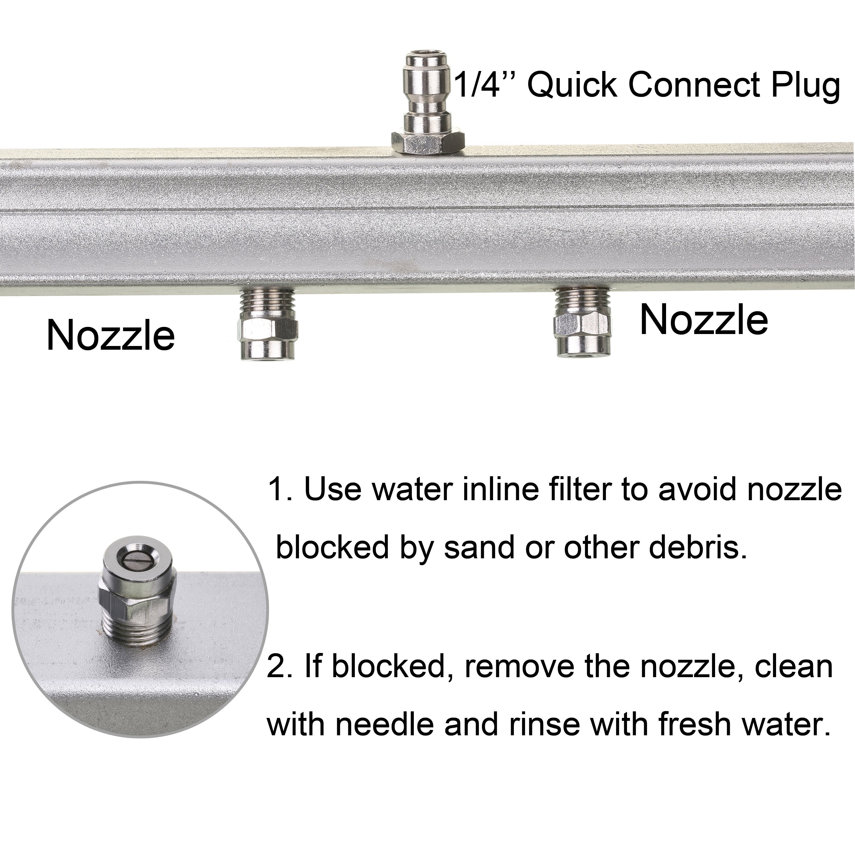 13 Inch Pressure Washer Undercarriage Cleaner Under Car Washer Chassis Cleaner High Pressure Washer Water Broom