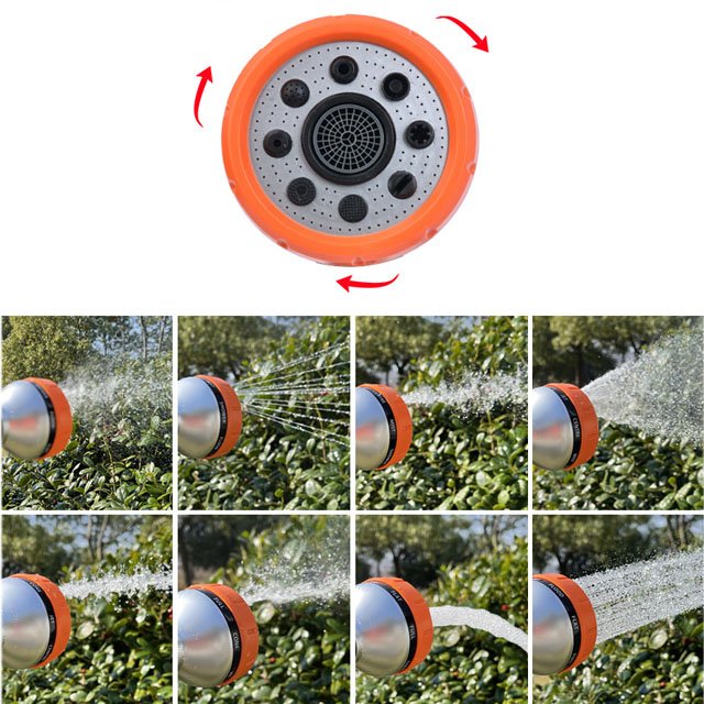 Factory wholesale High Pressure Plastic Water Gun with Foam Bottle for Car Washing