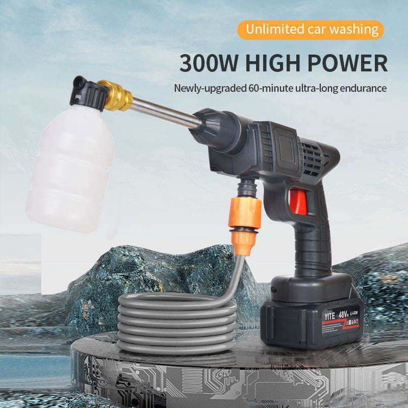 Car Seat Washer Machine High Pressure 50 Bar Electric Self Wash Glass Nozzle Commercial