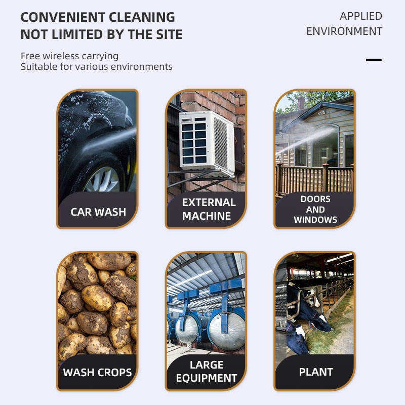 Car Seat Washer Machine High Pressure 50 Bar Electric Self Wash Glass Nozzle Commercial