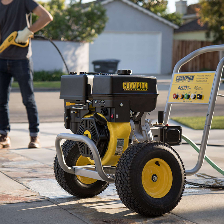 Champon 4200 PSI Convenient Car Wash Machine Portable Power gasoline petrol Electric High Pressure Washer