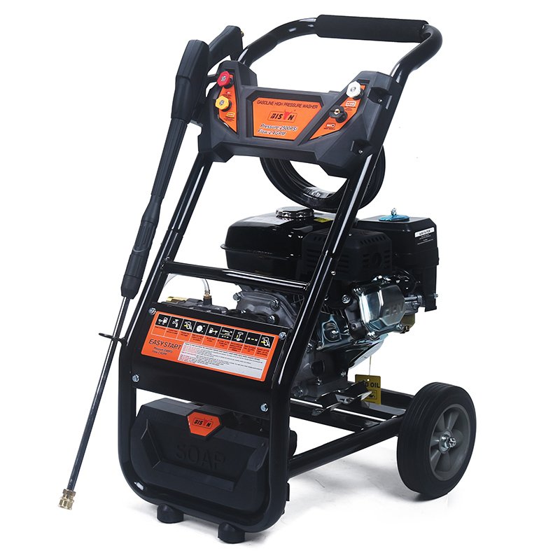 Bison Hot Selling Quality 9Lpm 7Hp 180Bar 2600 Psi Low Noise High Pressure Car Washer