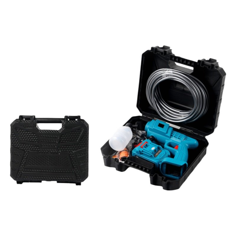 21V Wireless Lithium Battery High Pressure Cleaning Gun Portable Car Washer High Pressure Cleaner