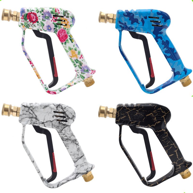 4000PSI High Pressure Washer Water Gun Car Washing Foam Sprayer Quick Release Trigger Gun for High Pressure Cleaner