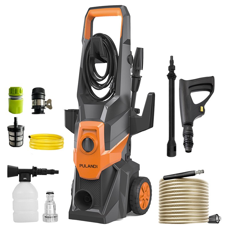 3800W High pressure car washer with snow foam long coupling-premium sprayer