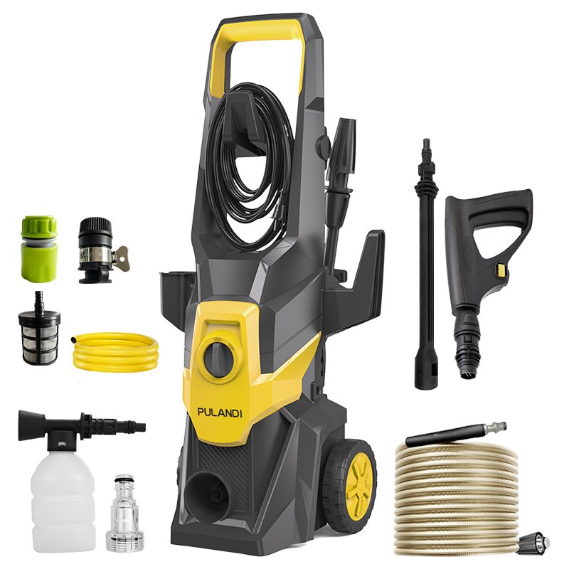 3800W High pressure car washer with snow foam long coupling-premium sprayer
