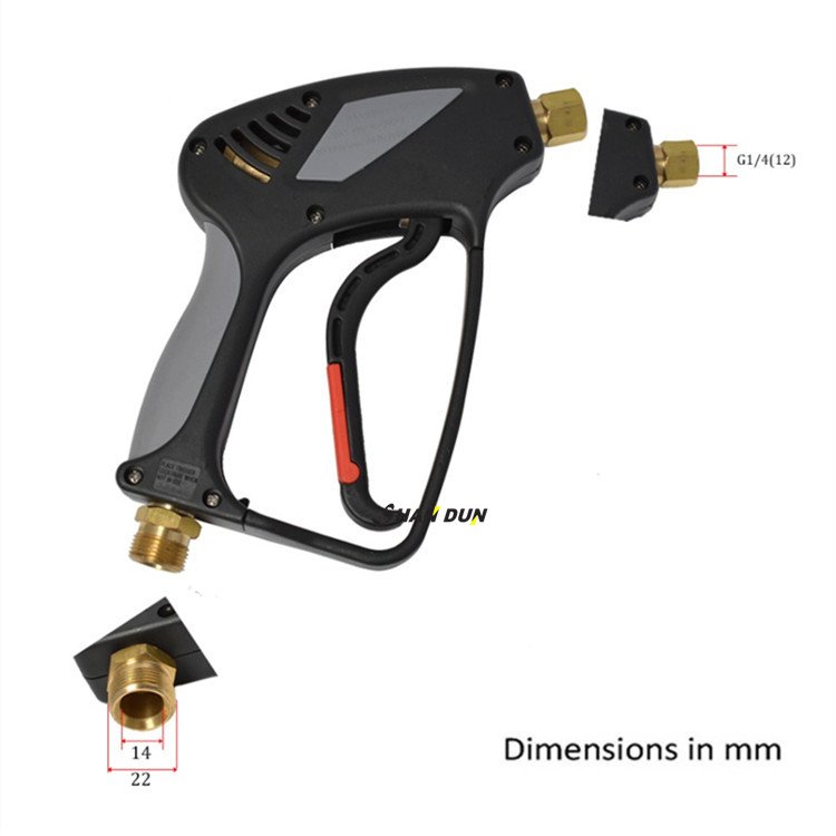 4000 PSI Hot Sale Automatic Car Wash Machine/Foam Lance High pressure Spray Gun 280bar M22 Male + G1/4 Female