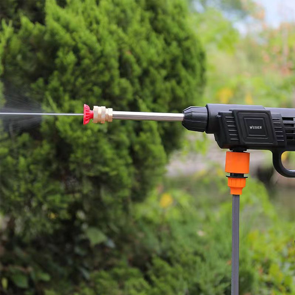 wireless rechargeable surface cleaner household battery powered cordless electric portable carwash gun pressure car washer