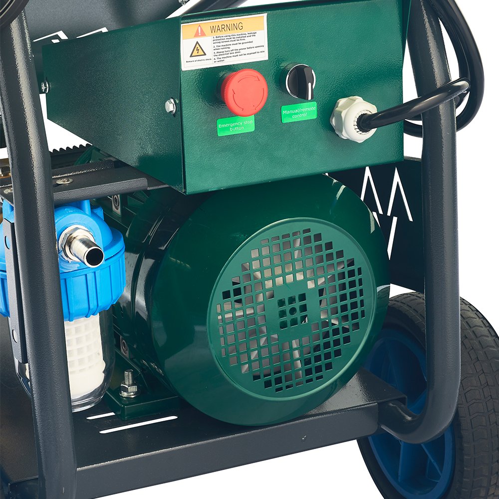 Electric 10KW Wash Equipment Set Jet Surface Cleaner Machine 4000 PSI Commercial High Pressure Car Washer Gun For Washing Cars