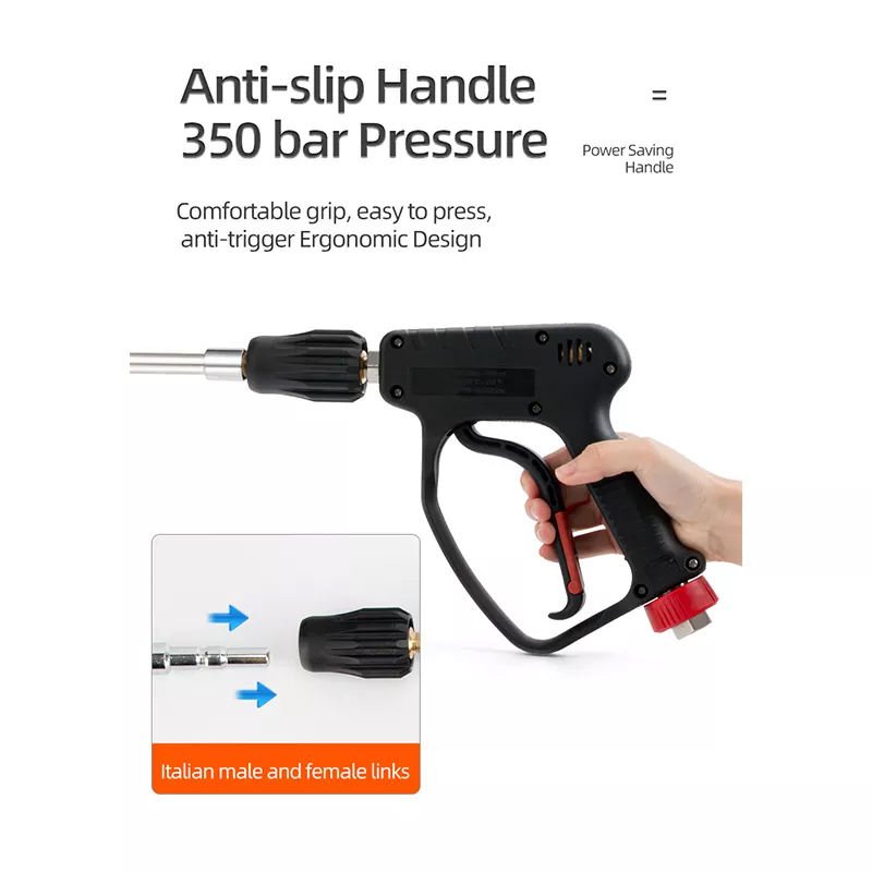 Car Wash Equipment 350 Bar High Pressure Car Washer Gun Water Pressure Gun For Car Wash