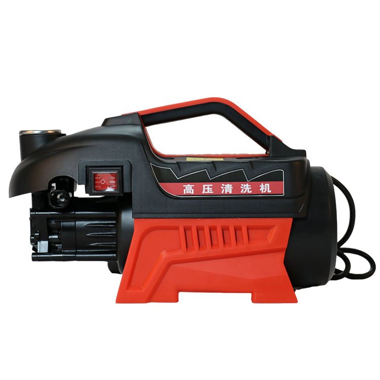 Portable Household 1600W 220V Cold Water Cleaning Plastic Metal High Pressure Car Washer for Car Wash