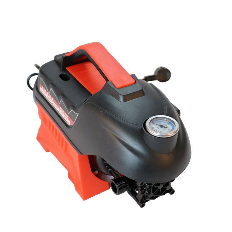 Portable Household 1600W 220V Cold Water Cleaning Plastic Metal High Pressure Car Washer for Car Wash