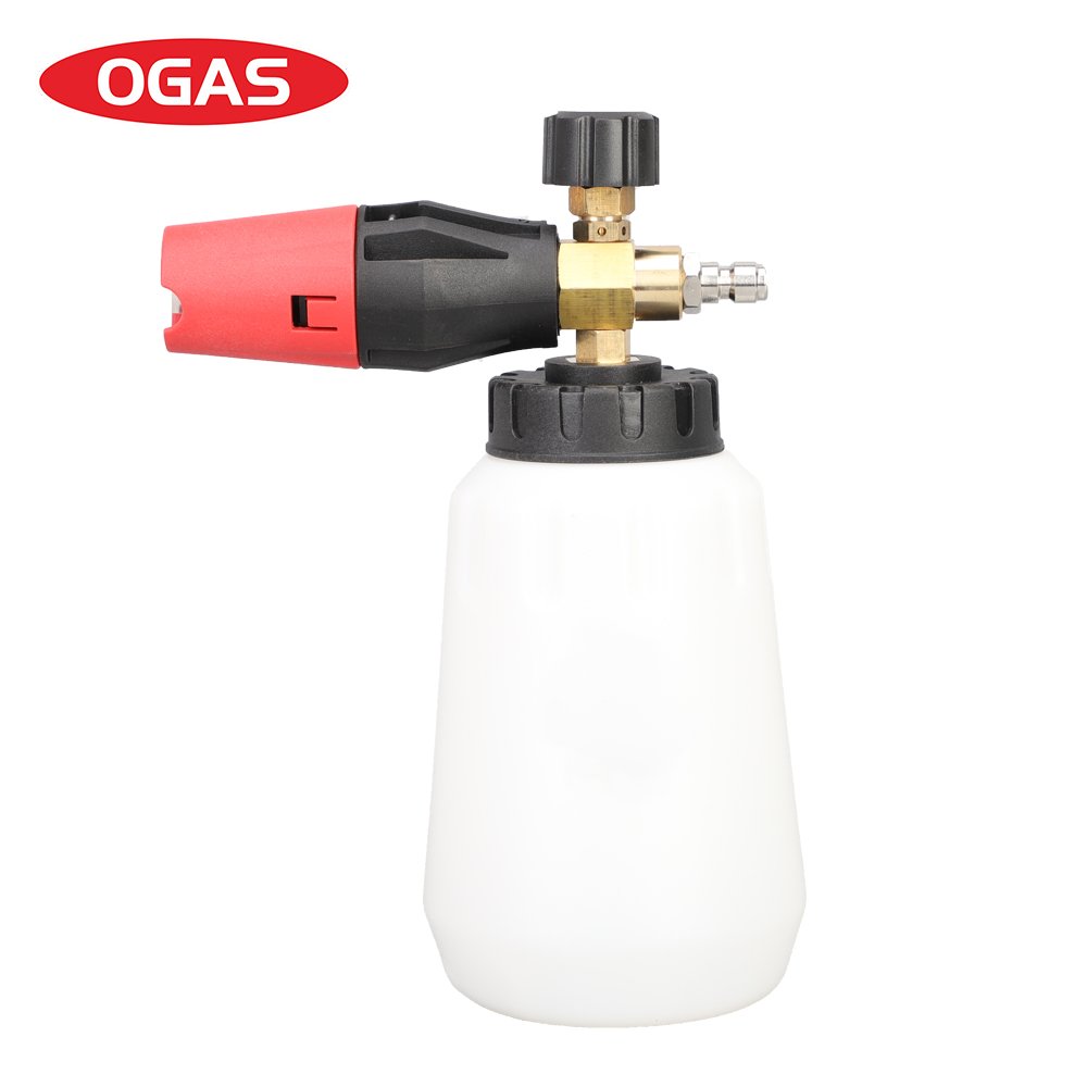 OGAS OEM Black Foam Kettle Hot Sale Car Clean Equipments Car Wash High Pressure Gun Black Foam Cannon for Car Washer