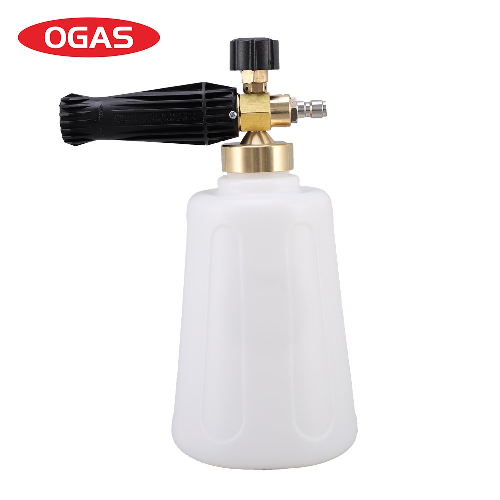 OGAS OEM Black Foam Kettle Hot Sale Car Clean Equipments Car Wash High Pressure Gun Black Foam Cannon for Car Washer
