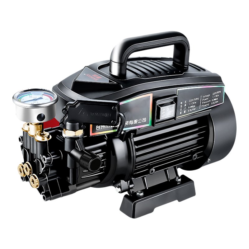 2500w 120bar 220v automatic car washing machine self service jet car washer motor pump high pressure car washer gun water pump