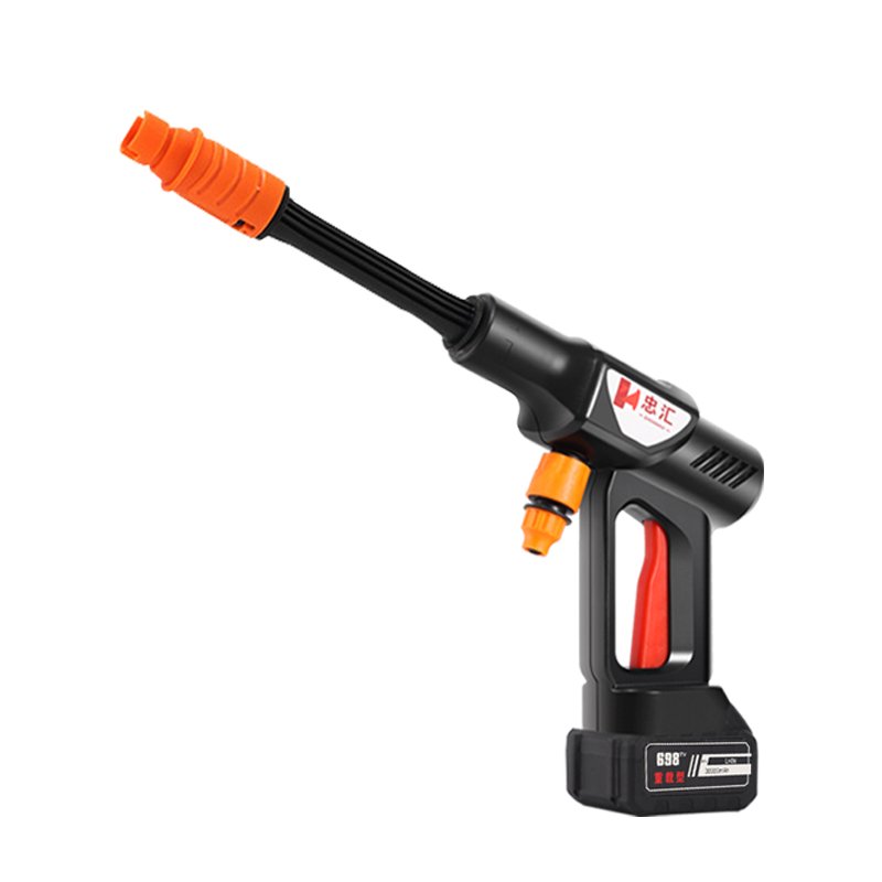 Long lasting car wash gun no-connect power supply high pressure car washer gun