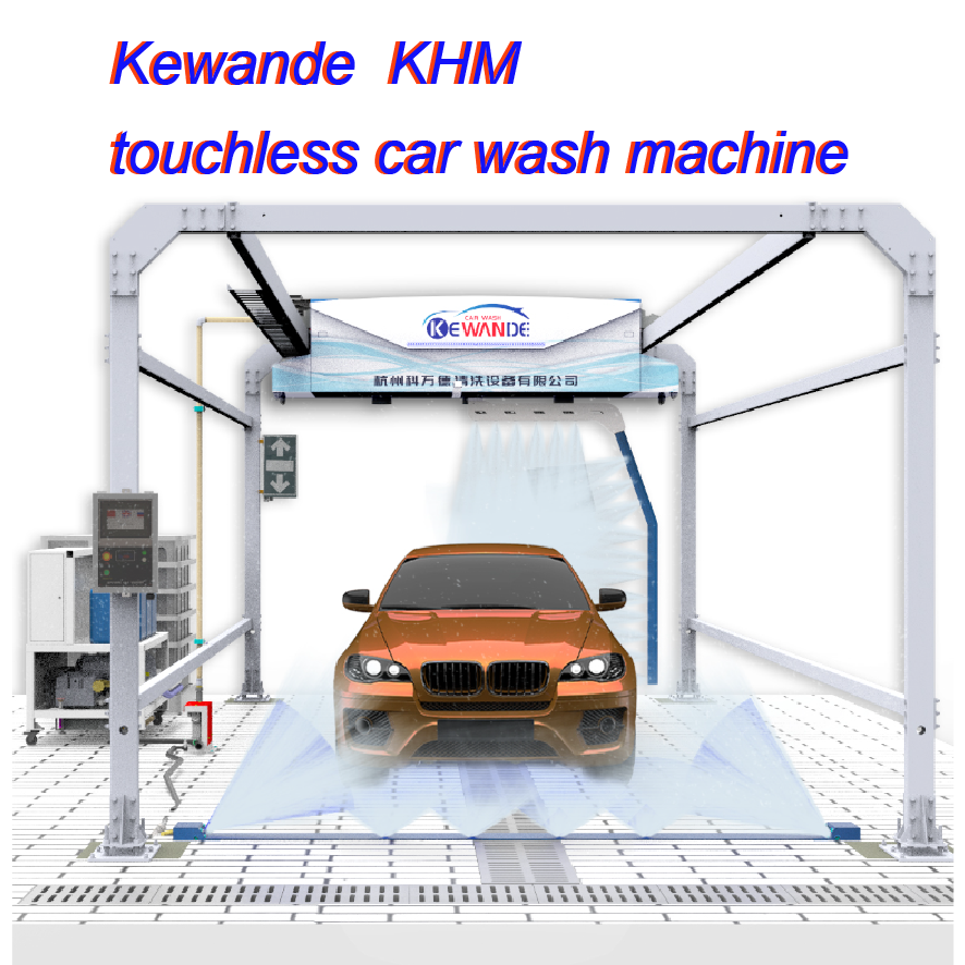 kewande KHM auto lavado 360 high pressure robot Car washer touchless car washing machine automatic