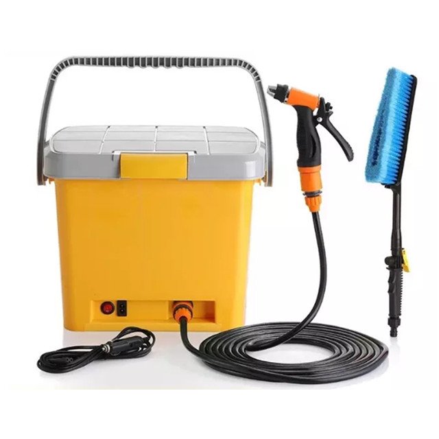 20L 12V Car Wash Equipment12v High Pressure Portable Car Washer With Water Tank