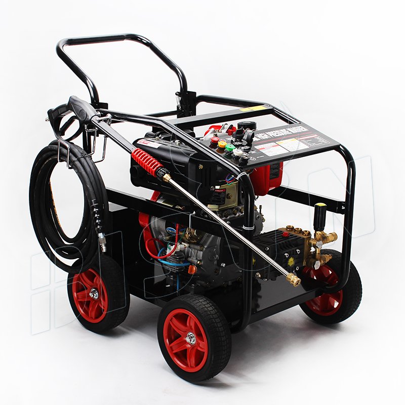 3600Psi Diesel Engine High Pressure Washer for car, garden, street washing and cleaning