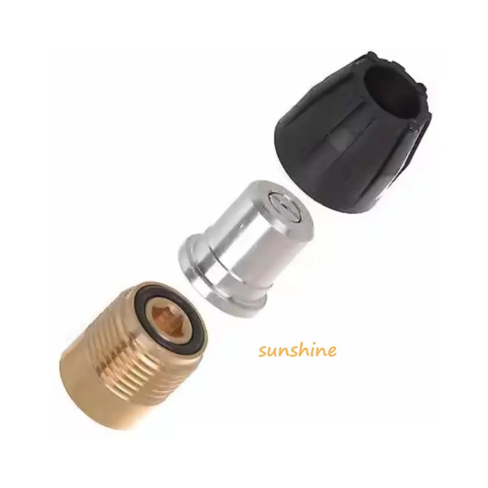 SS High Pressure Washer Nozzle Washer Spray Nozzles For Indoor Garden Siding Washing Car Cleaning Sprayer Nozzle with Hold Karch
