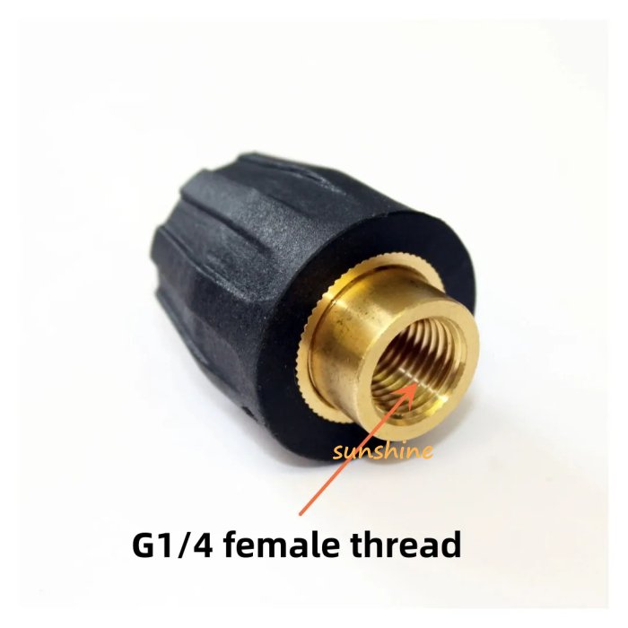 SS High Pressure Washer Nozzle Washer Spray Nozzles For Indoor Garden Siding Washing Car Cleaning Sprayer Nozzle with Hold Karch