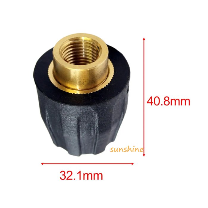 SS High Pressure Washer Nozzle Washer Spray Nozzles For Indoor Garden Siding Washing Car Cleaning Sprayer Nozzle with Hold Karch
