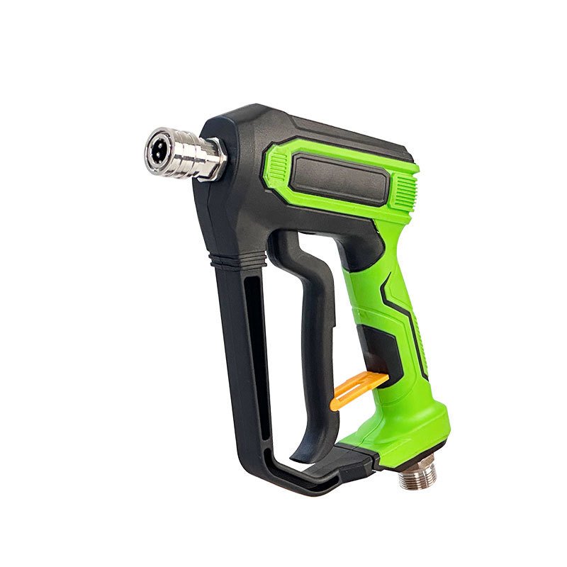 5000PSI New High Pressure Washer Water Gun 1/4" Quick Connect M22-14mm Short Power Washer Gun for car wash