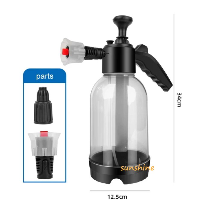 SS 2L Foam Sprayer For Car Washing High pressure Car Washing Liquid Special For Cars Manual Pressurized Pneumatic Type Sprayer