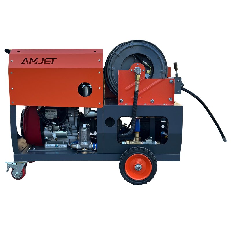 AMJET money back guarantee 7.5gpm 30lpm sewer clean sewer jet machine Sewer root cleaning