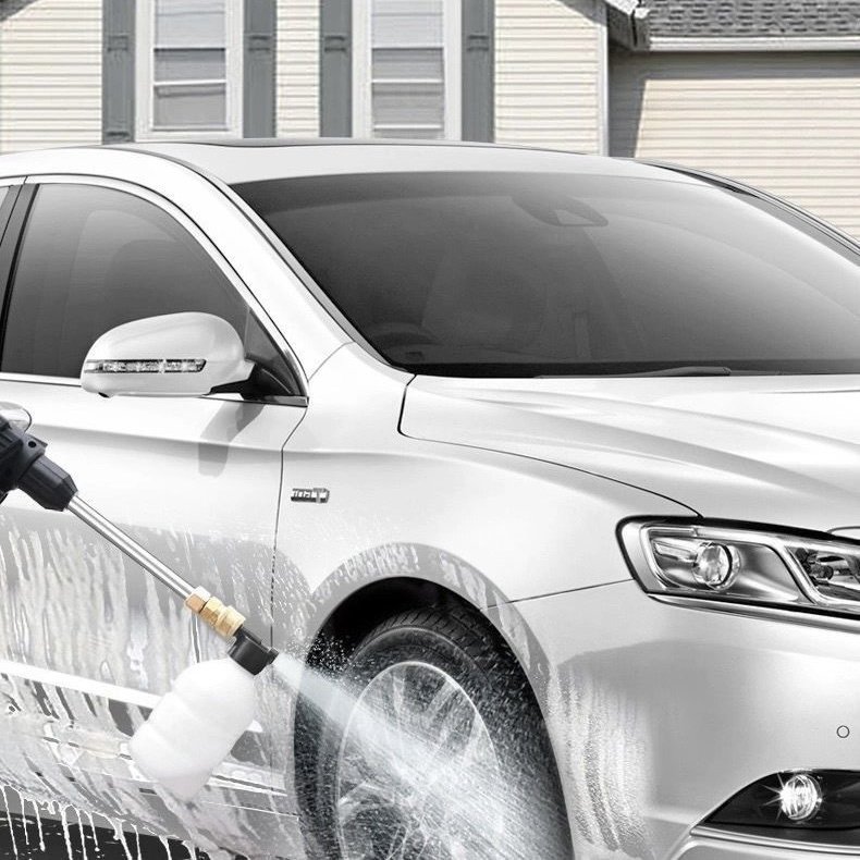 Portable Electric car washer high pressure cleaner High pressure water pump mini car washer With Lithium 96HV Battery