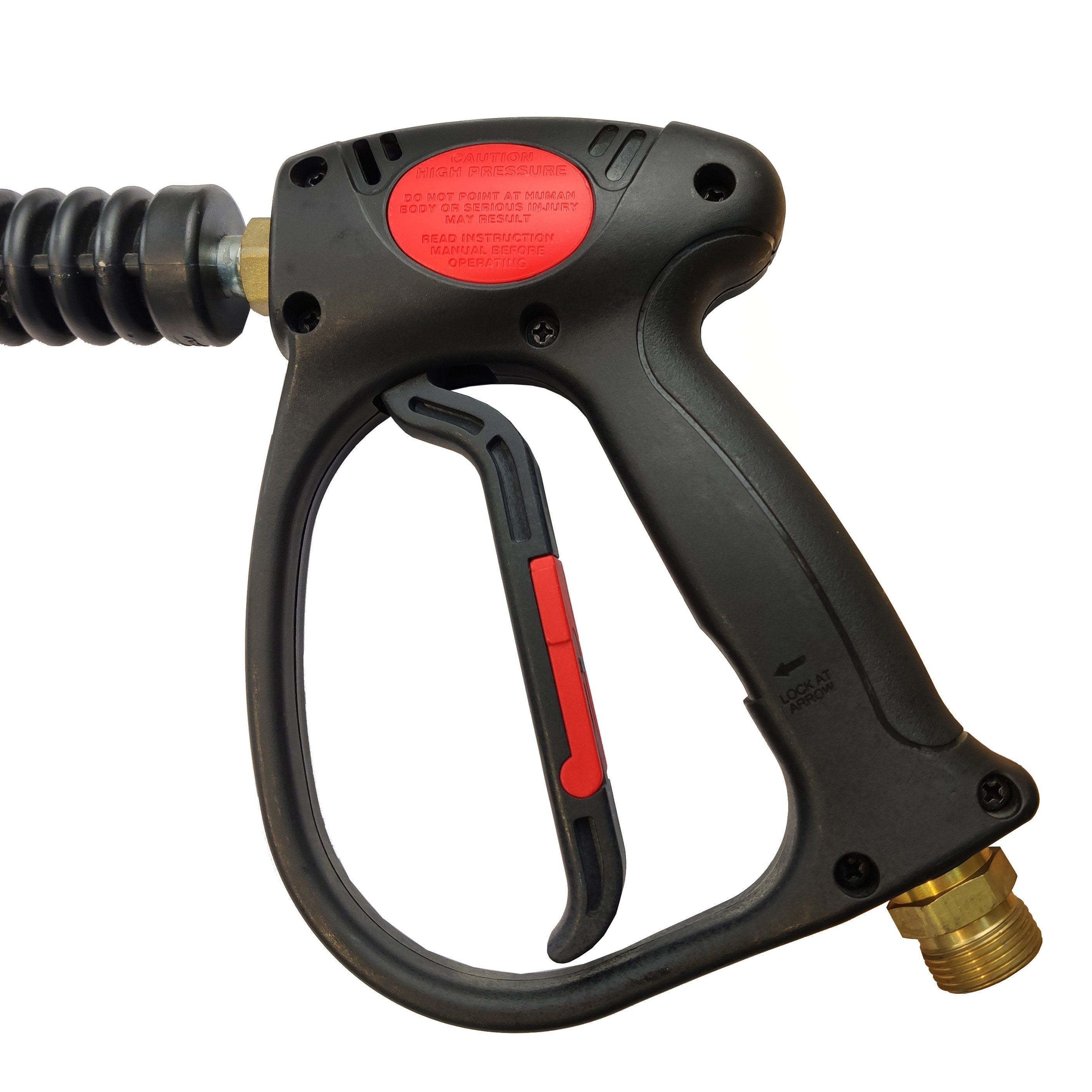 High Pressure Car Washer Water Gun 150 bar to 250 bar with Shape Nozzle Powerful Cleaning Tool