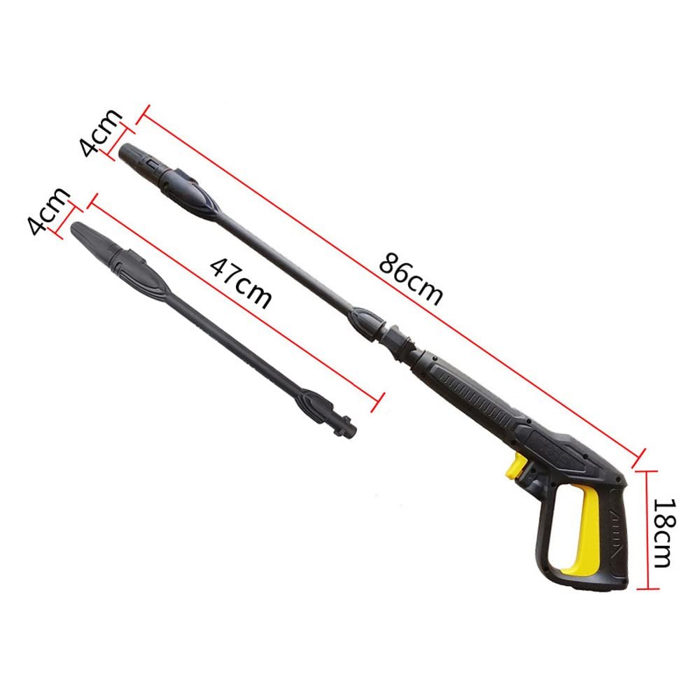 NBT Car Washing Products Replacement High Pressure Washer Spray Gun With Variable Jet Lance And Rotary Lance