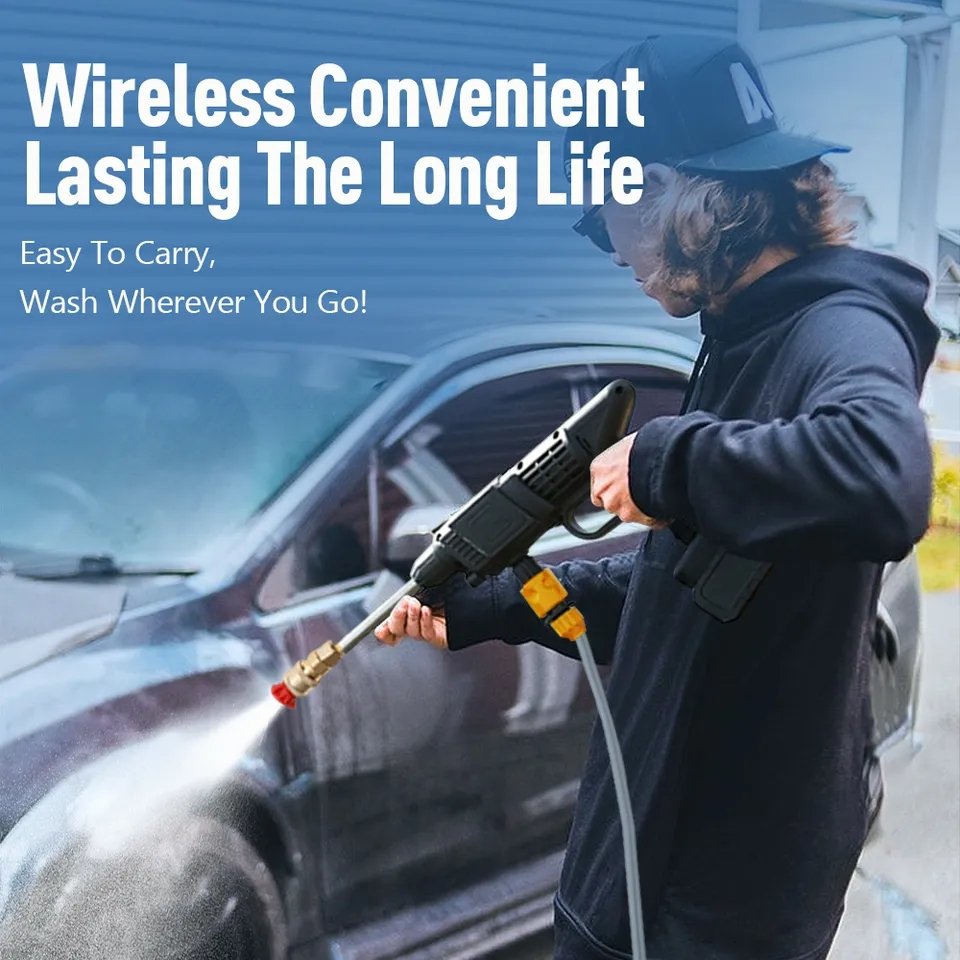 Car cleaning machine portable washer battery operated car washer