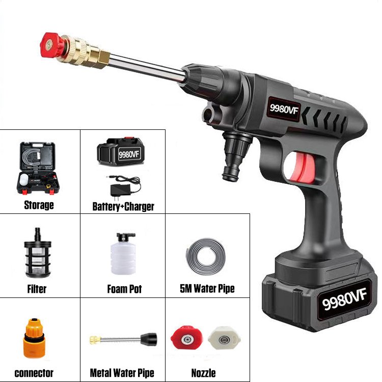Portable High Pressure Hand Other Vehicle Tools Car Washer Gun Car Wash Kit Car Washer