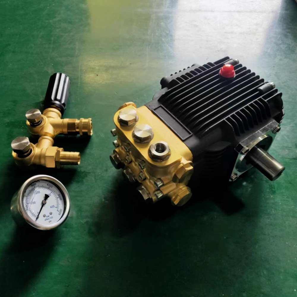 15L/min 250bar 200bar male shaft car washer Triplex high pressure plunger pump
