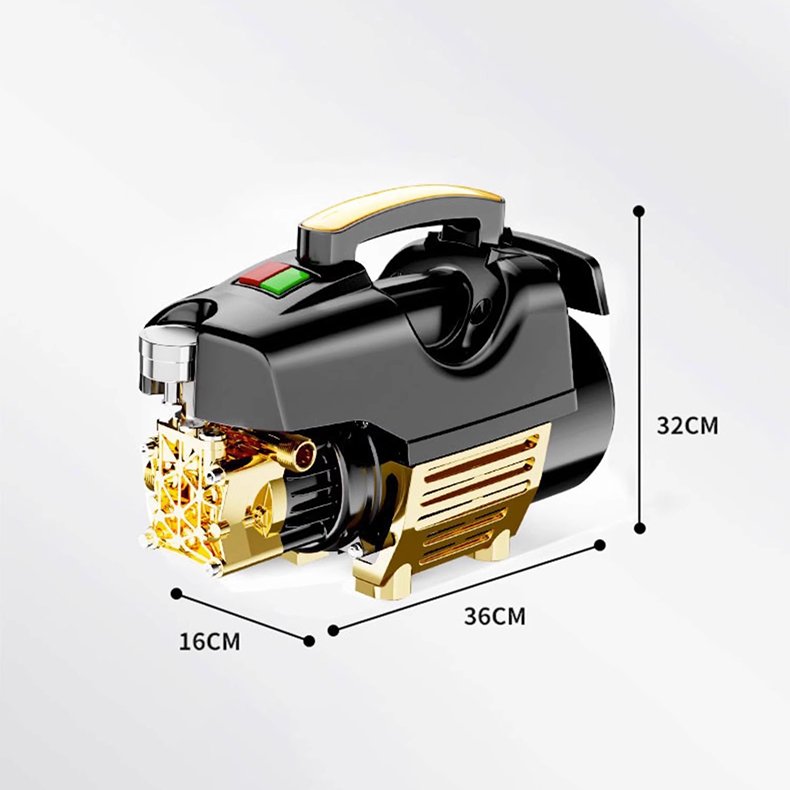 Mini High Pressure Cleaner Wash Foam Equipment Automatic Quick Car Washer