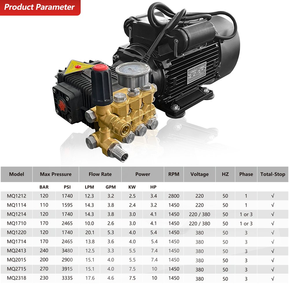 Kuhong Electric Car Washer Portable Commercial Pressure Washer