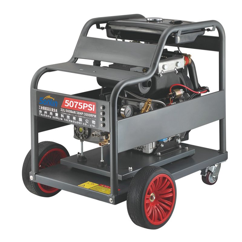 Sonlin 5075psi 350bar Cold Water Jet Pressure Washer Diesel Machine High Pressure Washer