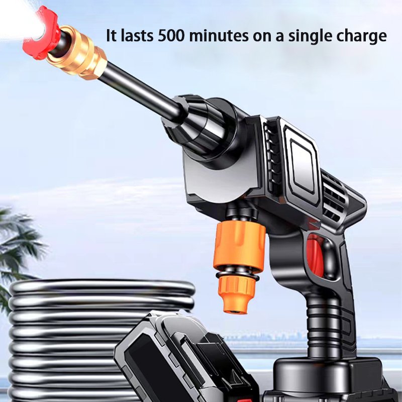 New mini Low price Portable Cordless High-Pressure Lithium Battery Car Washer gun car washing machine