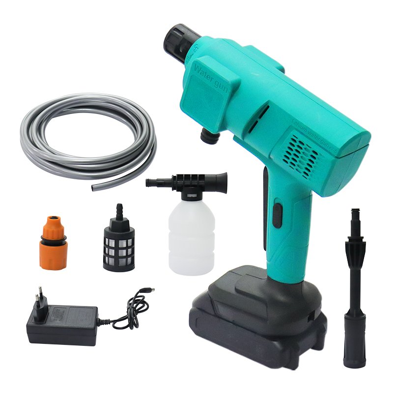 LANDSEA Cordless High Pressure Car Washer Spray Water Gun Portable Car Wash Pressure Cleaner Cleaning Machine
