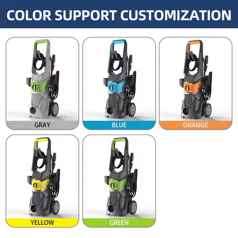4405SH High-Pressure Power Car Washer Pump Upright Design with Wheels for Home Cleaning & Bike Car Washer Machine Purpose